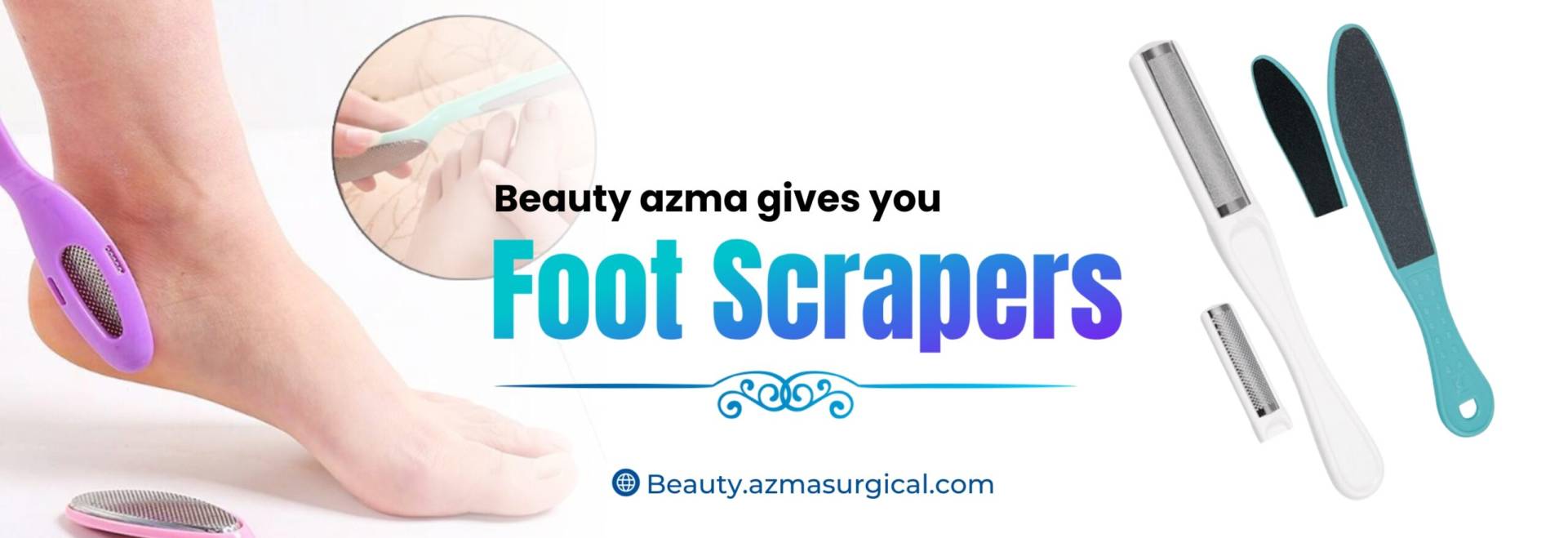 Azma Beauty Foot Scraper