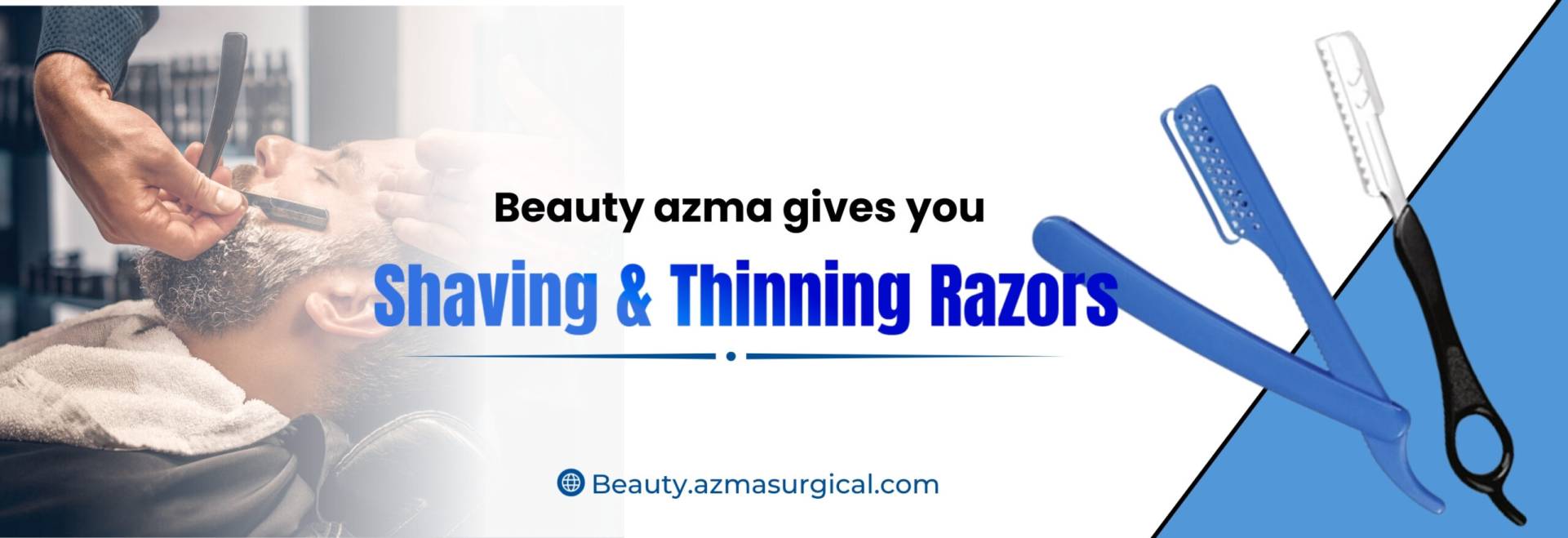 Azma Beauty Shaving and Thinning Razor